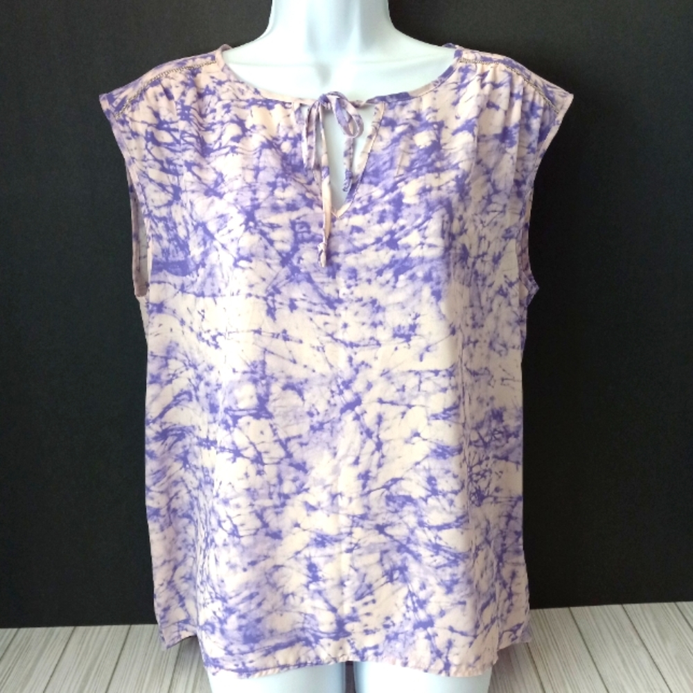 Juicy Couture Y2K Tie Dye Sleeveless Top